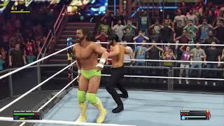 WWE 2K23 Gameplay  Randy Savage Vs ManSoor [upl. by Neahs]