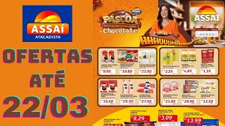 ASSAÍ ATACADISTA OFERTAS ATÉ 22032024 FOLHETO PÁSCOA RJ [upl. by Saberio]