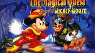 The Magical Quest Starring Mickey Mouse Music  Mini Boss [upl. by Mosera]