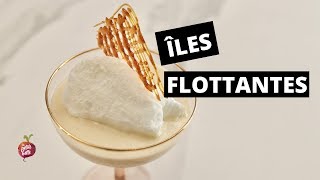 ÎLES FLOTTANTES 🍨dessert classique La petite bette [upl. by Lanette]