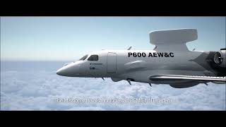 IAI ELTA and EMBRAER P600 AEW Airborne Early Warning [upl. by Ethelstan900]