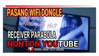 PASANG WIFI DONGLE DI RECEIVER PARABOLA GARDINER G88 HD BUAT NONTON YOUTUBE [upl. by Torres797]