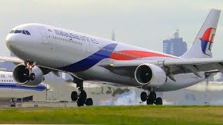 Which Airline Lands The Airbus A330 The BEST  Melbourne Airport Plane Spotting [upl. by Akehsat]