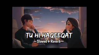 TU HI HAQEEQAT slowed  lofisong Ishant slowed amp reverb [upl. by Agarhs]