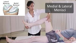 The Exam for Knee Pain  Stanford Medicine 25 [upl. by Burris]