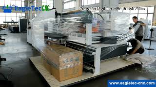 Send EagleTec CNC Cutting Machine for Solid Wood to Our European Client [upl. by Allicsirp407]