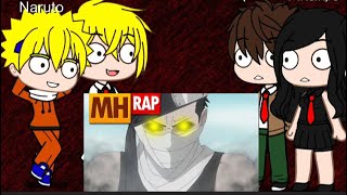 Protagonistas de animes ao “Vibe Zabuza  O Demonio do Gás Oculto” [upl. by Tnilk]