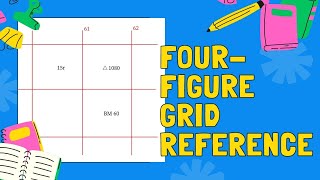 Four Figure Grid Reference How to Read and Use Grid Reference Toposheet Class 10th ICSE [upl. by Eilra328]