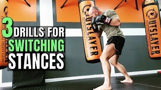 Three Advanced Drills to Improve Your Close Range Footwork  Switching Stances [upl. by Hedwiga]