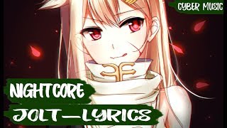 Nightcore  JOLT Unlike Pluto Lyrics1 HOUR [upl. by Husha]