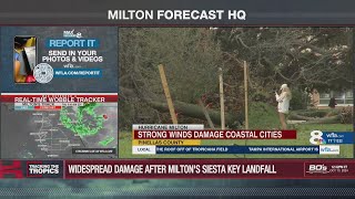 Widespread damage in Pinellas after Miltons landfall [upl. by Jenilee]