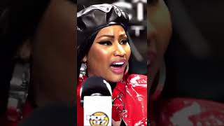 NICKI MINAJ REACTION WHEN ASKED IF SHE HAD A GHOST WRITER MUSIC FANS SUBSCRIBE 🌟🌟🌟 [upl. by Alegnatal]