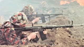 SWISS ARMY 1985 TACTICS Vintage Film quotthe Infantryquot w EN Subs [upl. by Enilhtak]