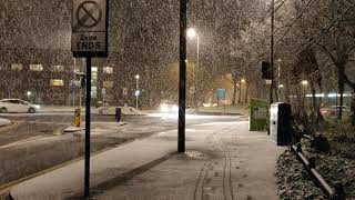 Snowing in London [upl. by Becca]