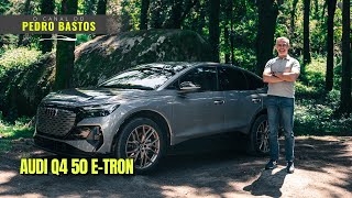 AUDI Q4 50 etron Sportback 299cv  O primo rico [upl. by Yerhpmuh]