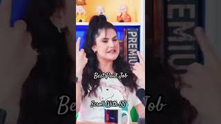 Best Paid Job ❤️ Zareen Khan  Bharti  Harsh  shorts ytshorts bollywood viralvideo [upl. by Finer]