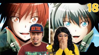 NAGISA VS KARMA  THIS WAS WAY TOO INTENSE Assassination Classroom Season 2 Episode 18 Reaction [upl. by Critchfield]