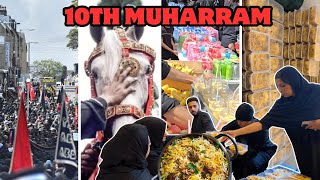 10th Muharram Jaloos  500 boxes Biryani  Niyaz E Hussain عليه السلام areflexion food muharram [upl. by Iveson277]