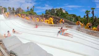 Apocalipse WaterSlide Caribe Bay Waterpark 2022 Aqualandia Jesolo Italy [upl. by Anh]