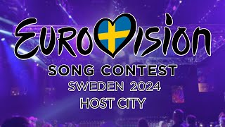 Eurovision 2024  Host City Selection in Sweden NEXT WEEK [upl. by Willock844]