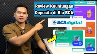 Cara Deposito di Blu BCA  Ini Keuntungannya [upl. by Marilou174]