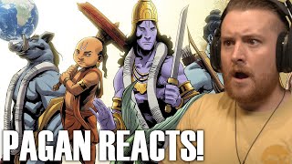 The 10 Avatars of Vishnu  Hindu Mythology  Pagan Reacts [upl. by Udella]