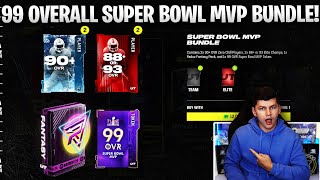 99 OVERALL SUPER BOWL MVP BUNDLE IS IT WORTH 100 [upl. by Elah]