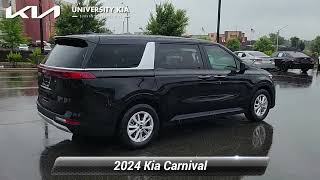 New 2024 Kia Carnival LX Seat Package Durham NC 99910 [upl. by Elocan159]