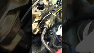 Easily Connect a Carburetor Steel Fuel Line [upl. by Ahar]