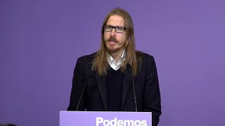 Las bases de Podemos avalan condicionar el apoyo a los presupuestos a que el Gobierno rompa con Isra [upl. by Denison56]