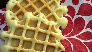 الوافل بطريقة بسيطة 😋 وناجح 100 Waffle easy recipe belgium foryou [upl. by Leia123]