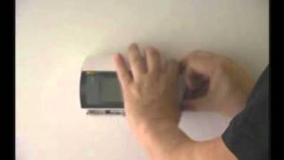 Filtrete 3M50 Thermostat  How to install a USnap module [upl. by Inram]