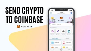 How to Transfer Crypto from MetaMask to Coinbase  MetaMask Tutorial 2021 [upl. by Akinwahs594]