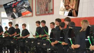 quotBeverly Hills Cop Themequot Cover  Westbrook Christian School Drumline [upl. by Lodovico]