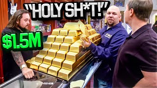 BIGGEST GOLD DEALS on Pawn Stars  Part 2 [upl. by Yevreh]