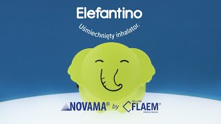 Inhalator Novama Elefantino by Flaem z nebulizatorem RF7 Dual Speed Child [upl. by Solotsopa]