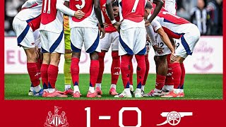 Arsenal 0 amp Newcastle 1 [upl. by Ahtnamys891]