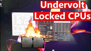 Undervolt any Locked Intel CPUs for more performance Even if BIOS Locked i7 6700 [upl. by Yenittirb191]