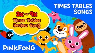 2x9x Times Tables Review Song  Times Tables Songs  PINKFONG Songs for Children [upl. by Damle501]