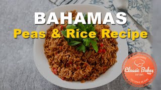 How to Make Bahamas Rice and Peas  Easy StepbyStep Caribbean Recipe [upl. by Awe467]