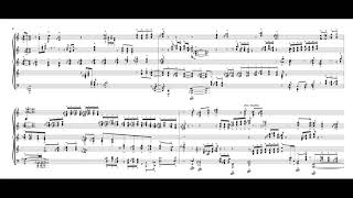 KS Sorabji  Symphonic Variation for solo Piano Var80 Fuga liberia a 5 voci ending [upl. by Beker]