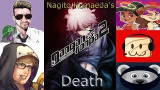 YouTubers React to Nagito Komaeda’s Death  SDR2 [upl. by Graubert]