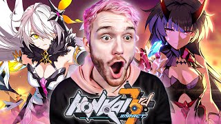 Genshin Impact Fan Reacts to EVERY Honkai Impact 3rd Animation [upl. by Nevur727]