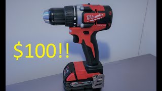 100 Milwaukee M18 Brushless Drill Kit Unboxing and Testing [upl. by Enelie]