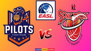 BUSAN KTF SONICBOOM vs TAOYUAN PILOTS  20242025 EASL LIVE SCORES [upl. by Dahcir]