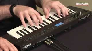 Yamaha Reface DX Synthesizer Demo by Sweetwater [upl. by Haissem]