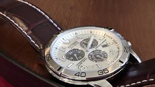 Citizen Silver Eco Drive Perpetual Calendar BL547006A Review [upl. by Ademla]