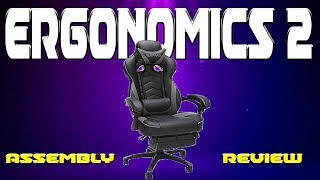 RESPAWN GAMING CHAIR  ERGONOMICS [upl. by Nylasor]