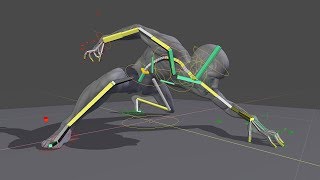 Human Body Rig in Blender [upl. by Doughty877]