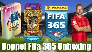 Panini FIFA 365 Adrenalyn XL 2025 Pocket Tin aus den 🇳🇱 und Premium Gold Pack Unboxing🥰 [upl. by Argella805]